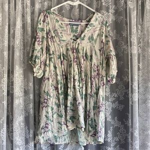 Kimchi Blue linen dress